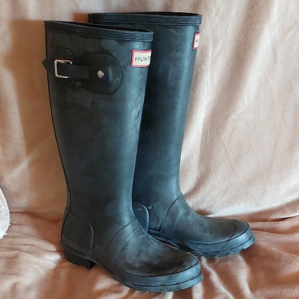 Hunter Classic Black Waterproof Boots